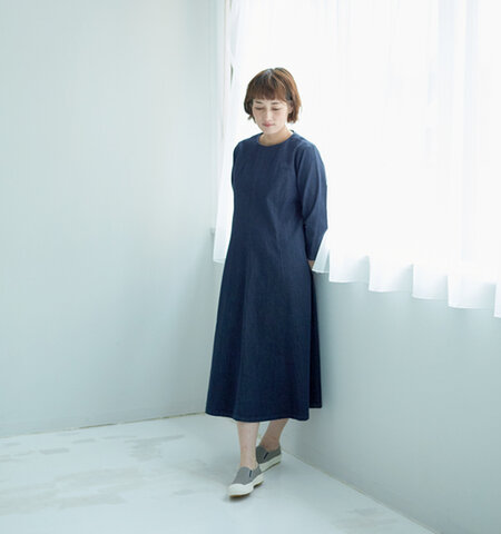 GRANDMA MAMA DAUGHTER|Aラインフレアワンピース