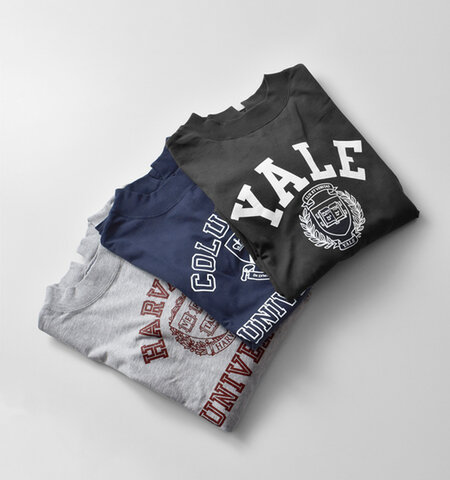 RUSSELL ATHLETIC|ハイコットン ジャージー スリーブレス カレッジプリント ワンピース rcw-25032-nk