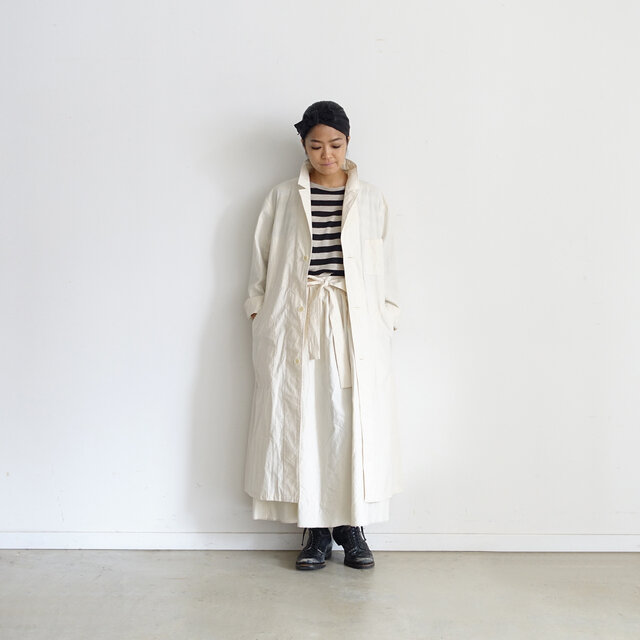 Ichi Antiquites Selvage Cotton Atelier Coat Ichi Antiquites イチアンティークス キナリノモール Ichi Antiquites Selvage Cotton Atelier Coat Ichi Antiquites イチアンティークス キナリノモール