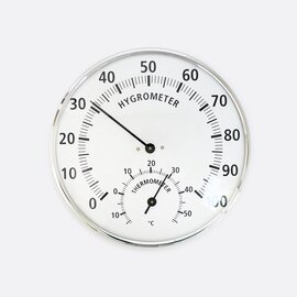 TFA Dostmann｜Analogue thermo-hygrometer with metal ring 45.2019/アナログ温湿度計