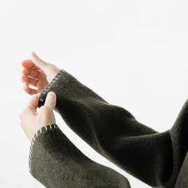 RYU｜モヘア ブレンド ニードルワーク オーバー ニット プルオーバー “needle work over knit” a2309-yo