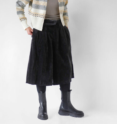 ASEEDONCLOUD|セイヤコウ ユニフォーム ベルベット ショート トラウザー パンツ “Seiyako uniform short trousers” 252502 ハーフパンツ