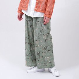marble SUD|EMBナマケモノ ワイドパンツ