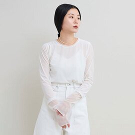 iki|シアーベロアスリーブレイヤード プルオーバー 3101CT001262