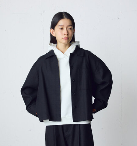 MidiUmi|short shirt jacket