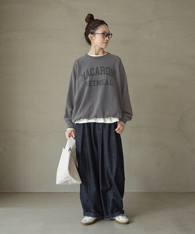 身長:164cm / カラー:charcoal/着用サイズ:F