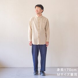 sisam｜ユニセックス タテシマコンフォートシャツ