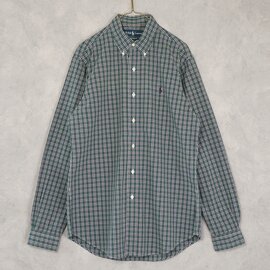 RALPH LAUREN|古着コットン チェックシャツ177