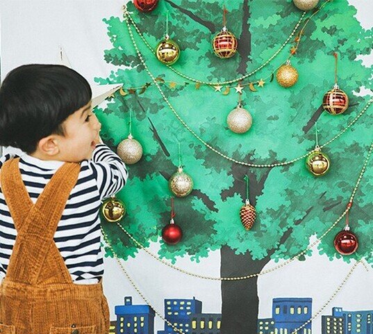 nunocoto｜クリスマスツリータペストリー（大）　ユ・スジ