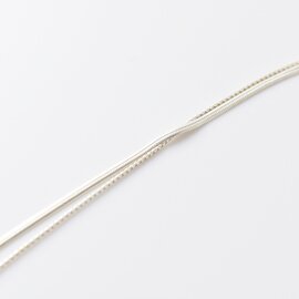 AURA｜シルバー925 マット スネーク ネックレス “matt snake necklace” a-n006-ma オーラ silver925