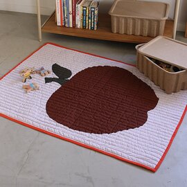 ferm LIVING｜Quilted Blanket キルトブランケット/プレイマット 洋ナシ/リンゴ　日本正規代理店品【受注発注】