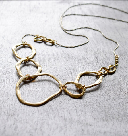 Joli&Micare|ネックレス“5Ring long Necklace” fir0109-mm