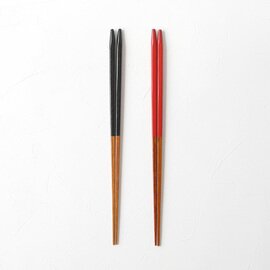 ヤマチク｜うるし本乾漆カラー箸 23.5cm
