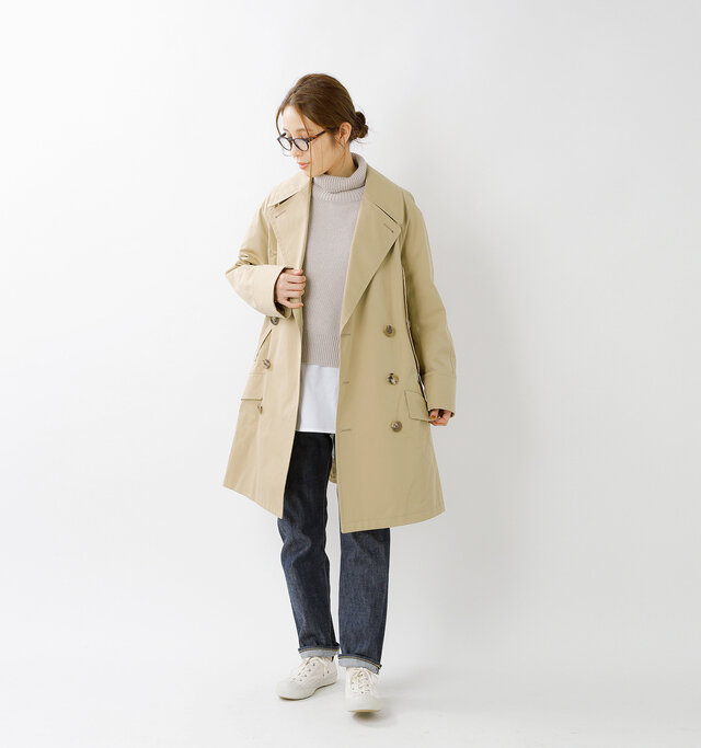 長く愛用したい。
丁寧な仕立てのコート
