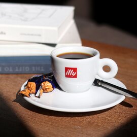 VINTAGE|illy デミタスカップ&ソーサー/イタリア製【クリスマスギフト】