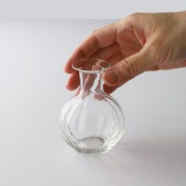 shesay｜リューズガラス 花瓶 ワイズライン フラワーベース［アブリコ］9.5cm 母の日