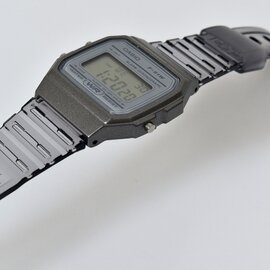 CASIO｜スタンダード クリアラバーベルト デジタル腕時計 f-91ws-tr