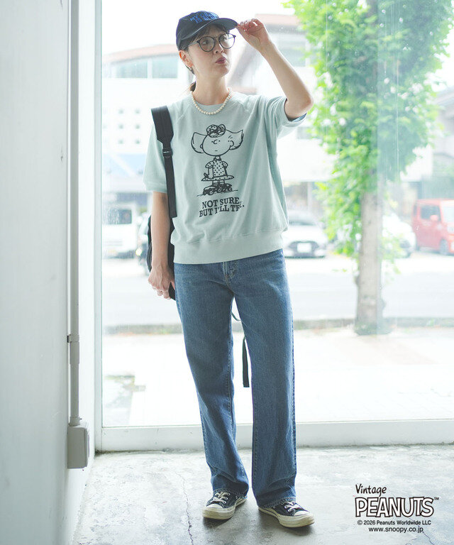 身長:165cm / カラー:81 LIGHT BLUE / サイズ:FREE