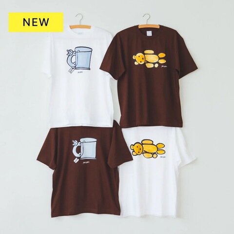 yamyam|yamyam × Orné de Feuilles ビッグシルエットTシャツ