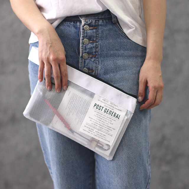 TC POUCH WHITE