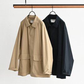 YAECA|Short Zip Coat (15061502) -ナイモノねだり