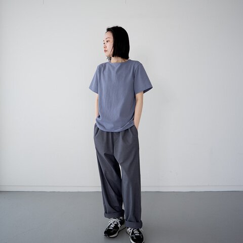 FRECKLE|center back short sleeves Tシャツ/6色3サイズ展開