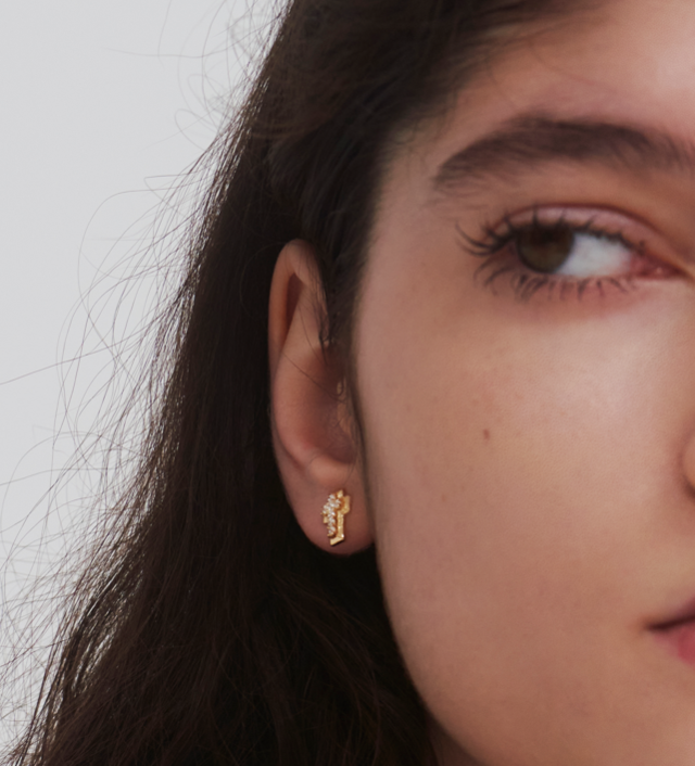 quip queint|blessing pierce ピアス クロスモチーフ quip queint|blessing pierce ピアス クロスモチーフ