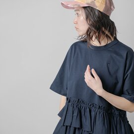 RHODOLIRION｜コットン スワロー フリル ティアード ブラウス “Swallow Frill Tiered Top” or780-mn