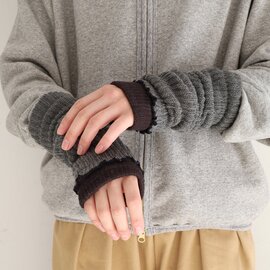biollne|チクチクしないやわらかさ オーガニックコットン 2way アーム&レッグウォーマー
