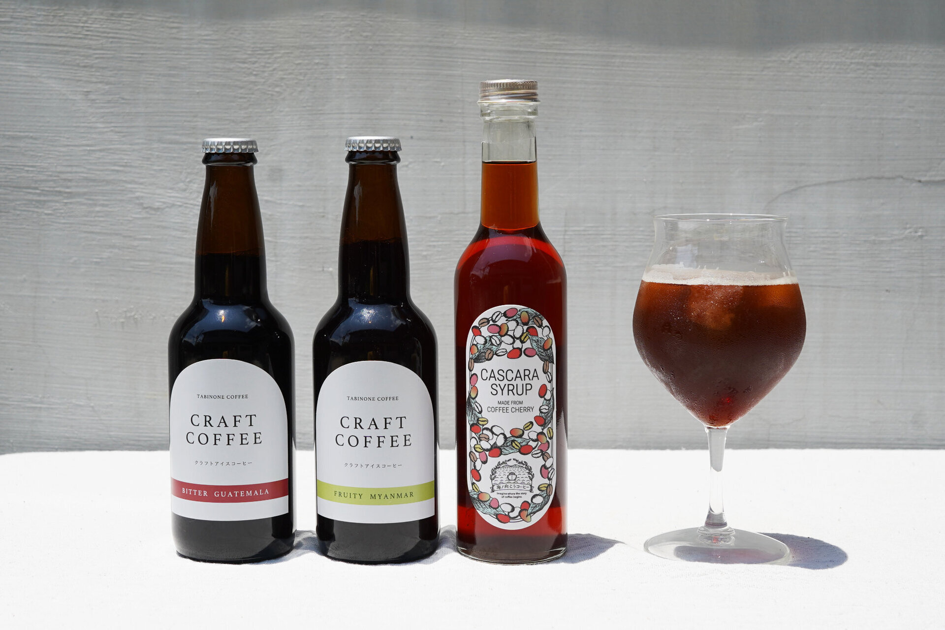 タビノネ クラフトコーヒー と カスカラのシロップ のセット コーヒーと生活 タビノネ コーヒートセイカツ タビノネ キナリノモール