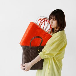 Letra｜メルカドバッグ ボート型  Sサイズ “ZIGZAG” boat-style-zigzag-mn 母の日 ギフト