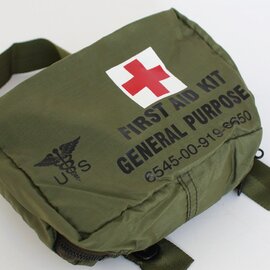 米軍 デッドストック FIRST AID KIT GENERAL PURPOSE/ポーチ