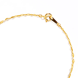 les bon bon｜diamond chain bracelet　ダイヤモンド　ブレスレット　10金