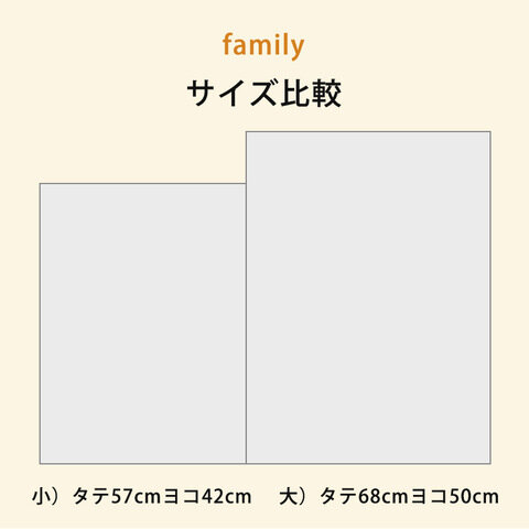 nunocoto｜ファブリックポスター：family（小泉理恵）