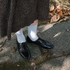 yahae|Organic Cotton Rubber Free Plain Socks【靴下 ソックス】