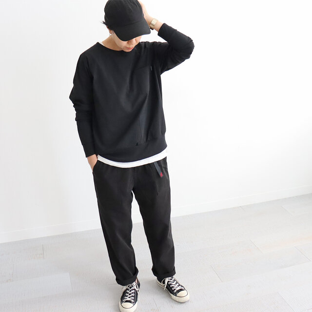 ブラック / S 着用、モデル身長:160cm