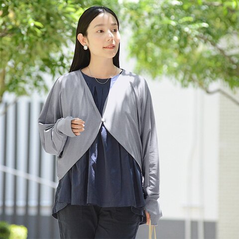kauliina|冷感タッチのUVカット夏カーデ