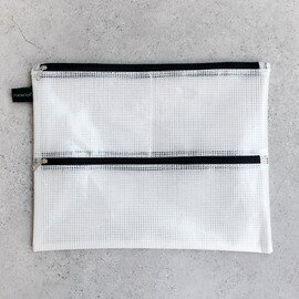 FolderSys｜Multi Compartment Zip Bag/マルチポーチ ペンケース ガジェットケース