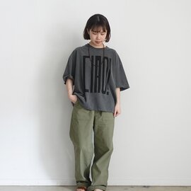 ichi| "CIAO! / AMORE" Pigment Over T Shirt