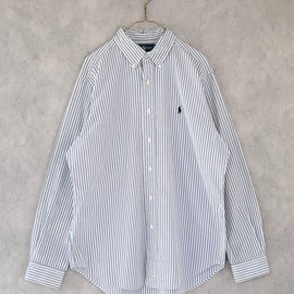 RALPH LAUREN|古着コットン ストライプシャツ126