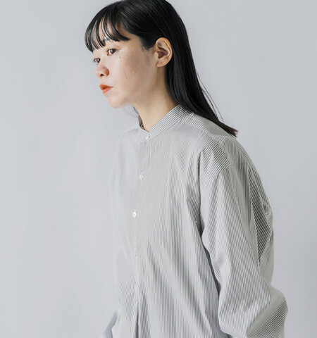 HUM VENT|高密度ブロード スーピマ コットン ソムナム 長袖シャツ “SOMNUM SHIRT 眠り” hv402502-mn