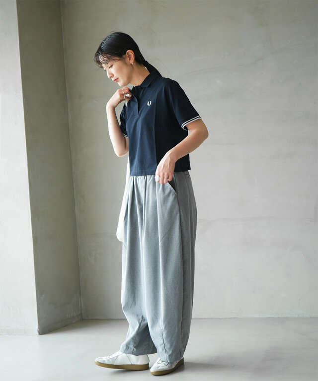 身長:165cm/着用カラー:608 NAVY/着用サイズ:10