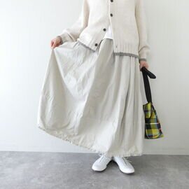 ROBE de PEAU|コクーンヘムフリルスカート(RS015)ローブ デ ポー