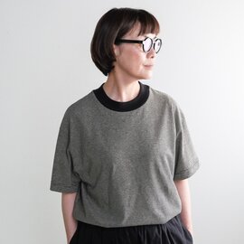 MUYA|ボーダークルーネックTシャツ/No.2514