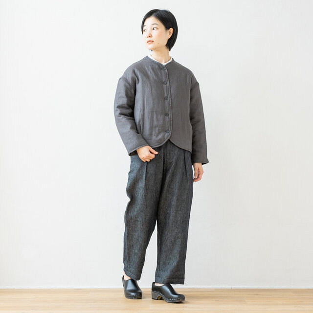 モデル身長 163cm 着用カラー チャコール