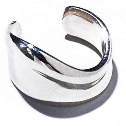 IRIS47|bulge ear cuff イヤーカフ フェミニン シルバー925