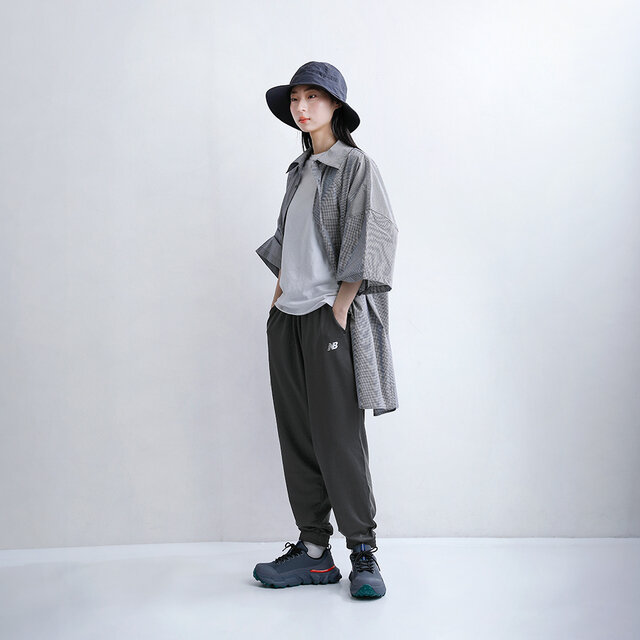 model : 167cm 49kg
着用サイズ : Lサイズ