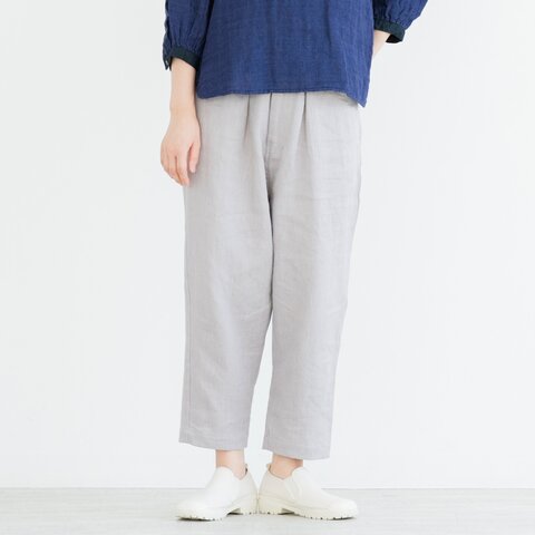 TUTIE.|リネンデニムウエストタックパンツ