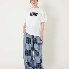 HOLLYWOOD RANCH MARKET|HRMチェーンエンブロイダリー ショートスリーブTシャツ 半袖 日本製