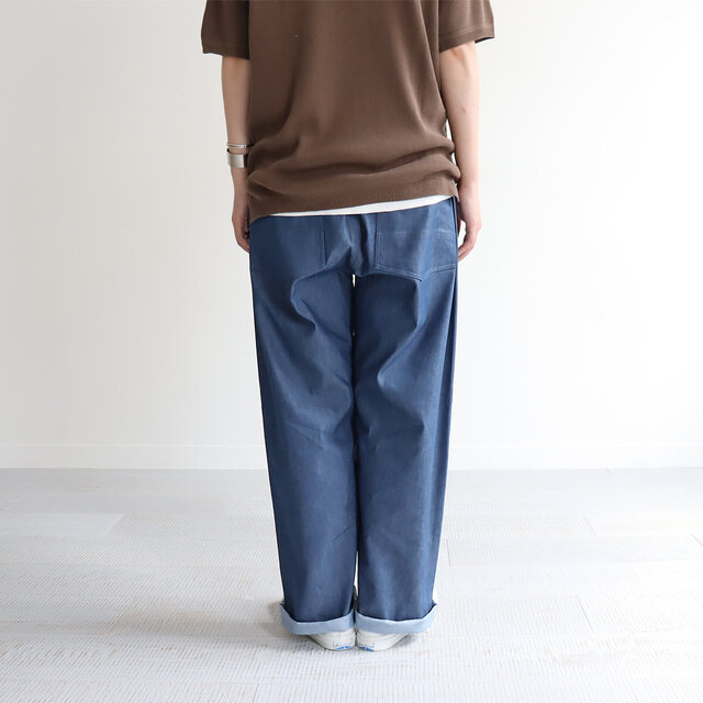ライトブルー / L 着用、モデル身長:164cm
